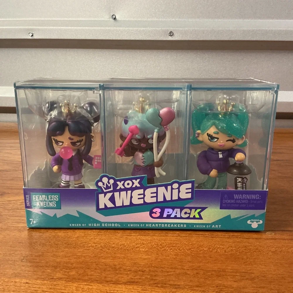 XOX Kweenie 3 Pack Fearless Kween Quirky Kweens Lot Of 2